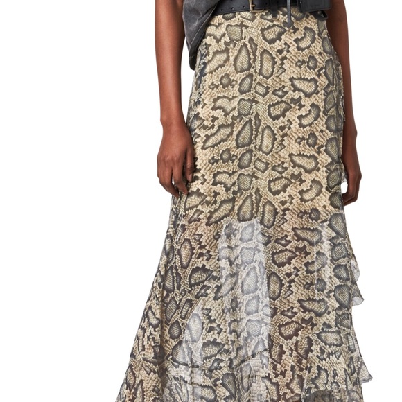 AllSaints Mena Stanza Skirt - Picture 5 of 5